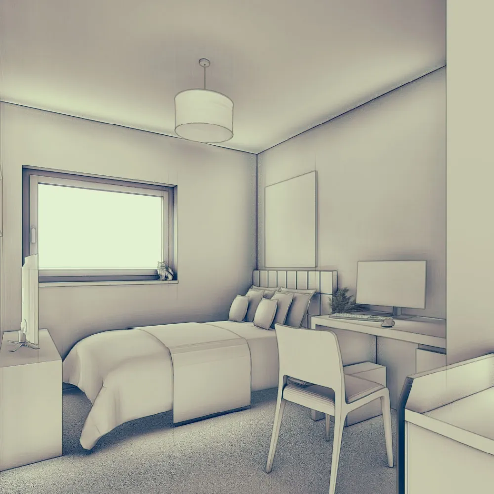 Bedroom layout alteration side project